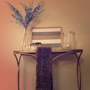 Cheetah faux fur scarf ❄️